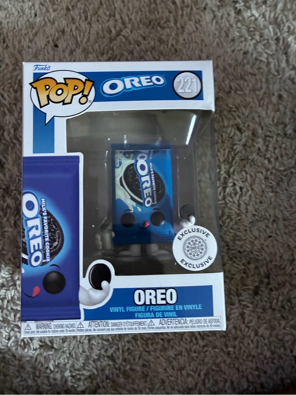 Funko Pop! Oreo Blue Vinyl Figure #221